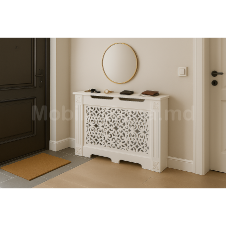 Декоративный экран для радиаторов на входе в квартиру 